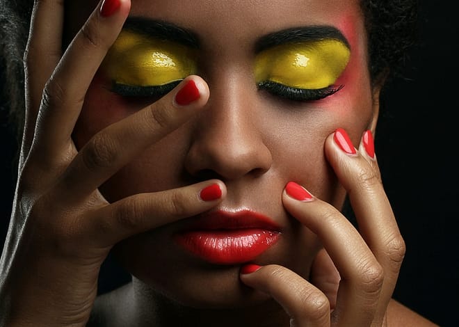 The Evolution of African Women’s Colorful Makeup